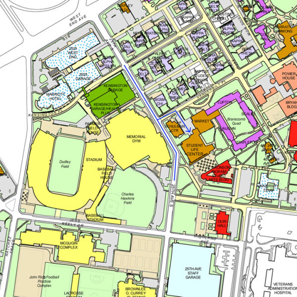 Vanderbilt University Campus Map Nhandra